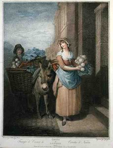 "Şalgam ve Havuç Ho", Thomas Gaugain (1748-1812) tarafından oyulmuş "Londra