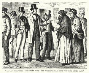 Charles Dickens tarafından Büyük Beklentiler için İllüstrasyon (gravür)