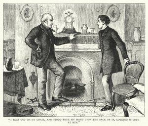 Charles Dickens tarafından Büyük Beklentiler için İllüstrasyon (gravür)