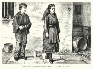 Charles Dickens tarafından Büyük Beklentiler için İllüstrasyon (gravür)