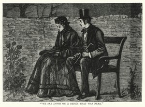 Charles Dickens tarafından Büyük Beklentiler için İllüstrasyon (gravür)
