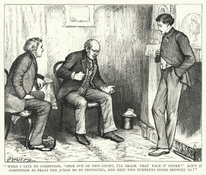 Charles Dickens tarafından Büyük Beklentiler için İllüstrasyon (gravür) by Francis Arthur Fraser