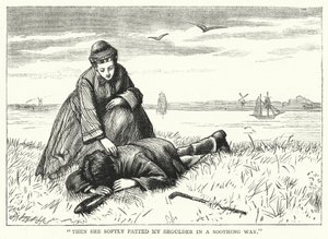 Charles Dickens tarafından Büyük Beklentiler için İllüstrasyon (gravür) by Francis Arthur Fraser