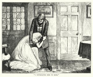 Charles Dickens tarafından Büyük Beklentiler için İllüstrasyon (gravür)
