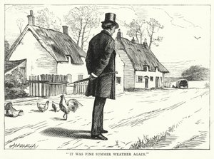 Charles Dickens tarafından Büyük Beklentiler için İllüstrasyon (gravür)