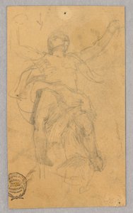 Duvar Resmi için Figür Çalışması by Francis Augustus Lathrop