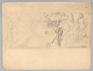 Duvar Resmi Kroki by Francis Augustus Lathrop