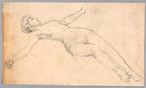 "Diana ve Takımyıldızlar Arasındaki Görevlileri" Çalışması by Francis Augustus Lathrop