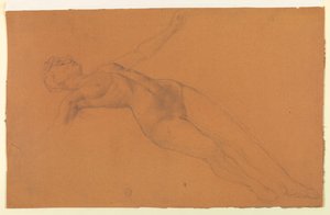 "Diana ve Takımyıldızlar Arasındaki Görevlileri" Çalışması by Francis Augustus Lathrop
