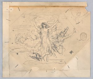 "Zodyak" için çalışma by Francis Augustus Lathrop