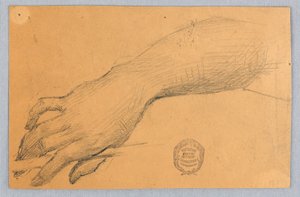 El ve Bilek Çalışması by Francis Augustus Lathrop