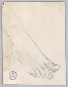 Sağ Ayak Çalışması by Francis Augustus Lathrop