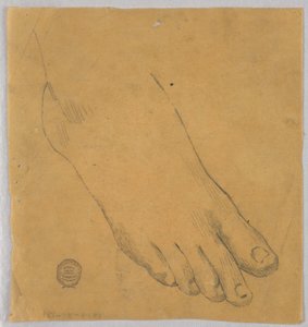 Sağ Ayak Çalışması by Francis Augustus Lathrop