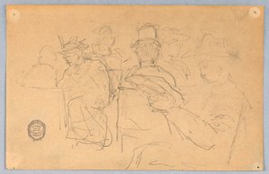 Tren Yolcuları by Francis Augustus Lathrop