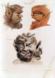 Kötü Şeytanların Başkanları: Theumis, Asmodeus ve Incubus, 