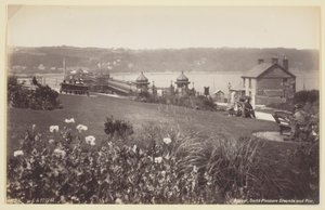 Bangor, Garth Zevk Alanı ve İskelesi, 186094. by Francis Bedford