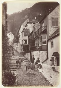 Clovelly, Yeni Han ve Sokak, 186094. by Francis Bedford