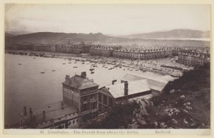 Llandudno-Hamamların üstünden Geçit Töreni by Francis Bedford