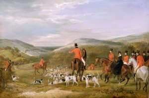 Berkeley Avı, 1842: Buluşma by Francis Calcraft Turner