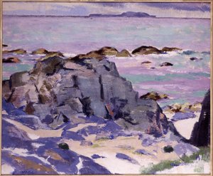 Lunga, Deniz Kızları, Iona (tuval üzerine yağlı boya) by Francis Campbell Boileau Cadell
