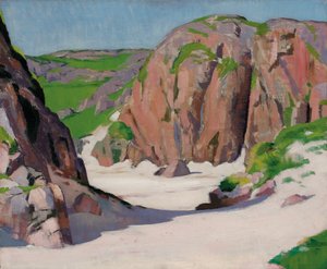 Port Bhan, Iona, c.1922 (tuval üzerine yağlı boya)