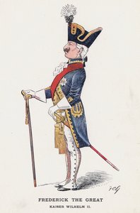 Büyük Frederick, Kaiser Wilhelm II (renkli taş)