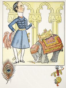 V Ode, Struwwelpeter Alfabesinden örnek, Harold Begbie (1871–1929) tarafından ayet by Francis Carruthers Gould