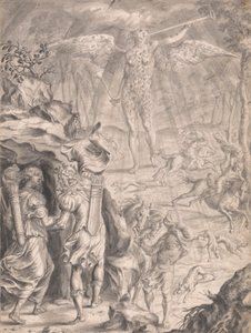 Dido ve Aeneas Mağarada Barınıyor