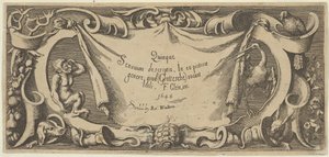 Beş Duyudan Başlık Plakası Beş Duyu, yakl. 1655