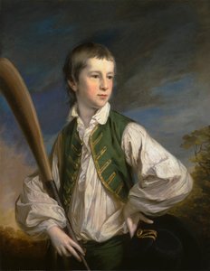 Charles Collyer, Kriket Sopasıyla Çocukken by Francis Cotes