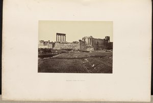 Baalbec, Güneyden by Francis Frith