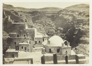 Mar-Saba Manastırı, Kudüs Yakınları by Francis Frith