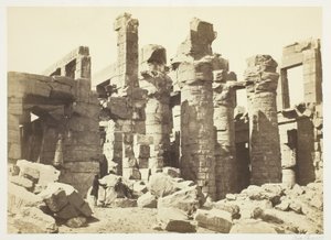 Sütunlar Salonu by Francis Frith