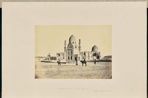 Sultan Barkook Camii, Doğu Mezarlığı, Kahire by Francis Frith