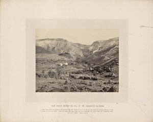 Kadeş Barnea yakınlarında - Kenanlıların Tepesi (Ec-Safeh) by Francis Frith