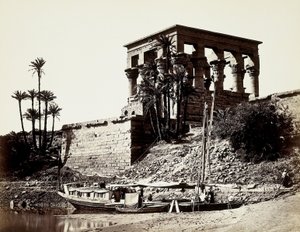 Hypaethral Tapınağı, Philae (Mısır) by Francis Frith