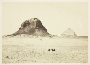 Dahshur Piramitleri by Francis Frith