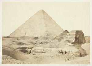 Sfenks ve Büyük Piramit, 1857, 1862