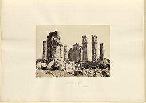 Soleb Tapınağı, Etiyopya by Francis Frith