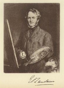 Sir Edwin Landseer (taş) by Francis Grant
