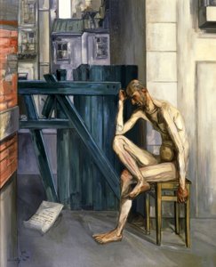 İş, 1944, tuval üzerine yağlıboya, 161,9 × 129,9cm, by Francis Gruber