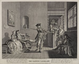 Wapping Ev Sahibi, 1743 by Francis Hayman