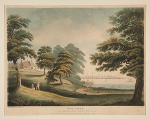 New York (Hobuck Ferry House, New Jersey'den) by Francis Jukes