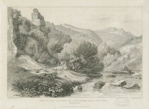 Dovedale - manzara: gravür ve [19. yüzyıl] by Francis Legatt Chantrey
