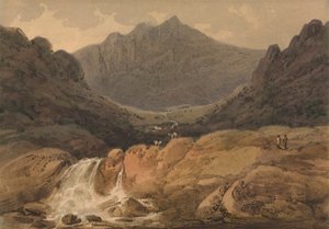 Cader Idris, Kuzey Galler by Francis Nicholson