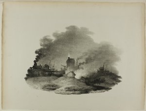 Yakın Wellington, Shropshire by Francis Nicholson