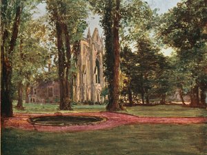 Newstead Manastırı by Francis S. Walker