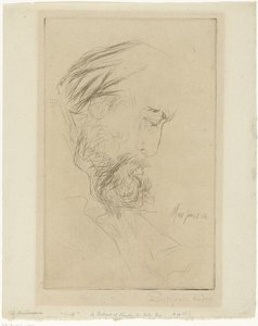 Portret van Charles Cole Griff by Francis Seymour Haden (Sir) (signed by artist)