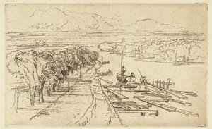 Amstel Amstel II by Francis Seymour Haden (Sir)