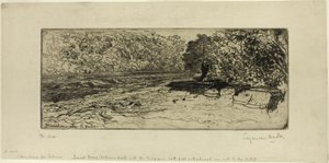 Somon için Muhtemel Bir Yer by Francis Seymour Haden